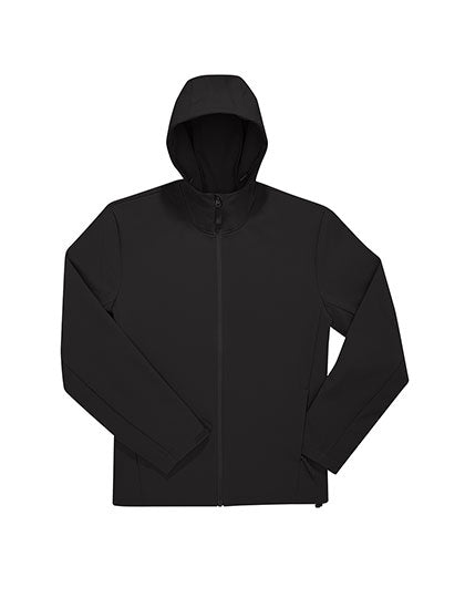 Reset Hooded Softshell Black