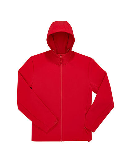 Reset Hooded Softshell Red