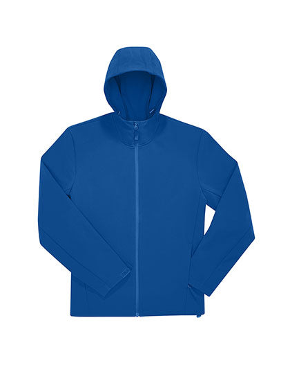 Reset Hooded Softshell Royal Blue