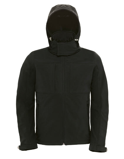 Men´s Hooded Softshell Black