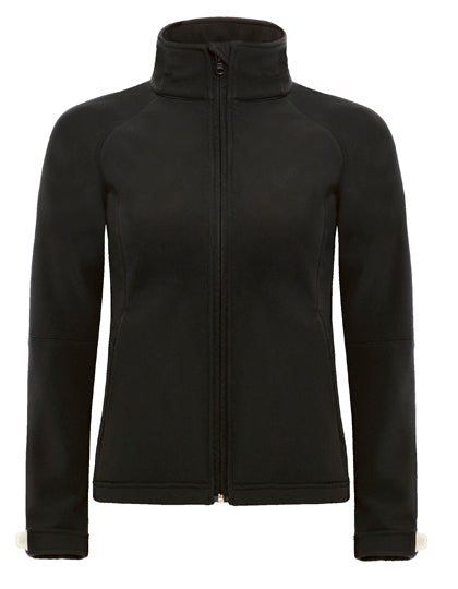 Women´s Hooded Softshell Black