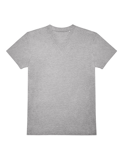 #E150 V T-Shirt Sport Grey (Heather) - B&C BE INSPIRED