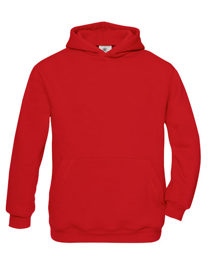 Kids´ Hooded Sweat Red