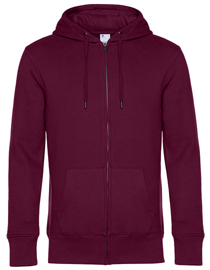 KING Zipped Hood Jacket_° Dark Cherry