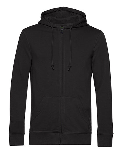 Inspire Zipped Hood Jacket_° Black Pure