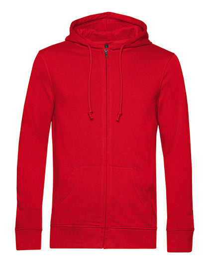 Inspire Zipped Hood Jacket_° Red