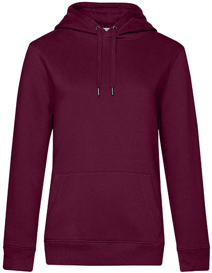 QUEEN Hooded Sweat_° Dark Cherry