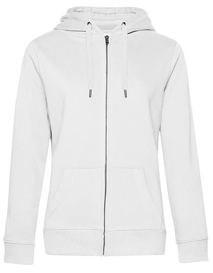 QUEEN Zipped Hood Jacket_° White