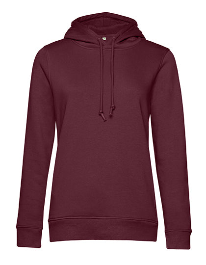 Inspire Hooded Sweat Women_° Burgundy