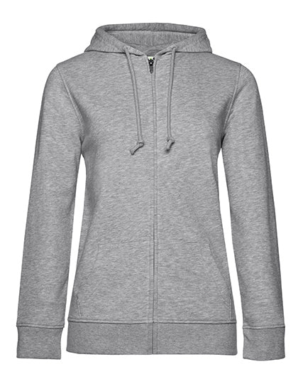 Inspire Zipped Hood Jacket /Women_° Heather Grey