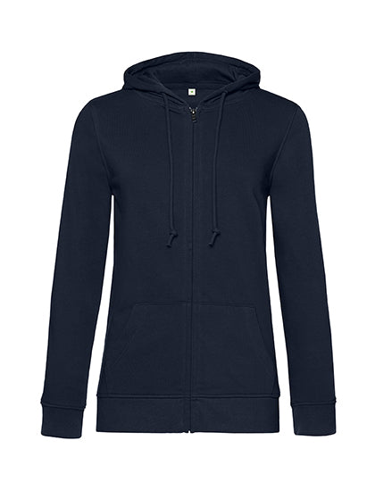 Inspire Zipped Hood Jacket /Women_° Navy Blue