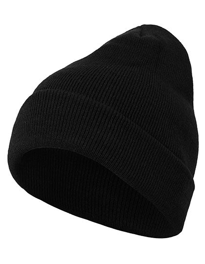 Heavy Knit Beanie Black