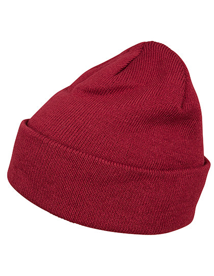 Heavy Knit Beanie Burgundy