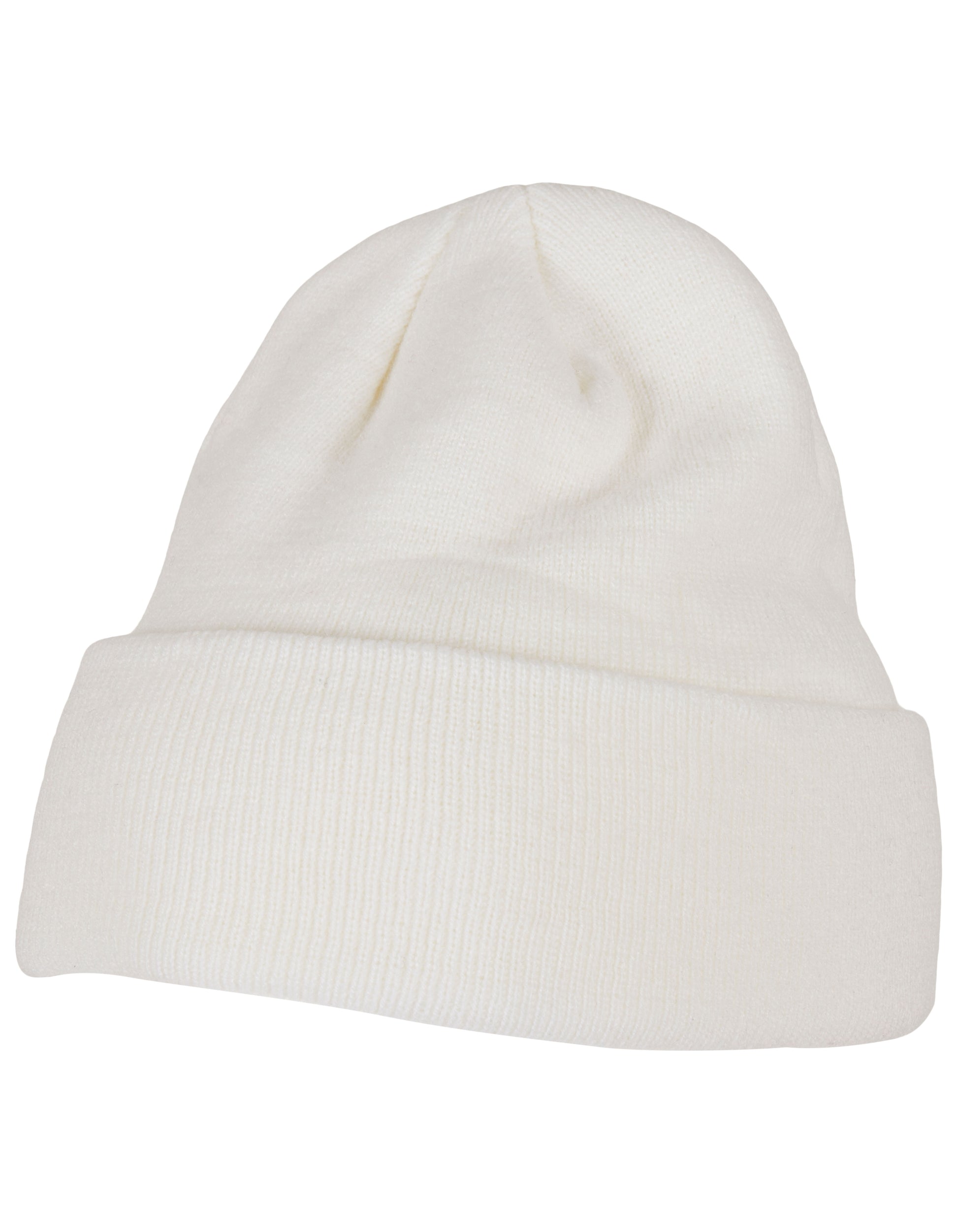 Heavy Knit Beanie White
