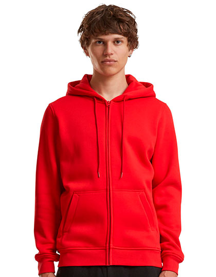 Heavy Zip Hoody City Red
