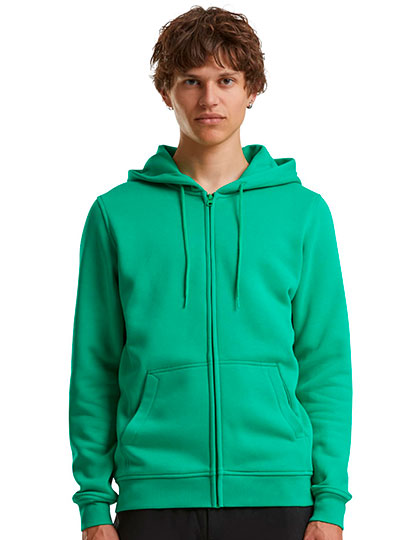 Heavy Zip Hoody Grass Green