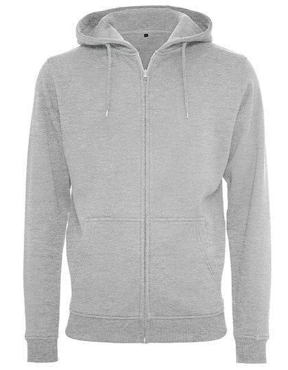 Heavy Zip Hoody Heather Grey