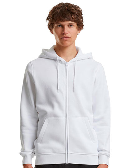 Heavy Zip Hoody White