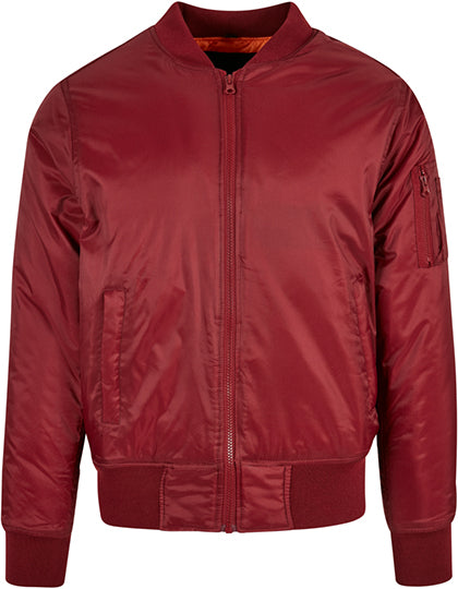 Bomber Jacket Burgundy