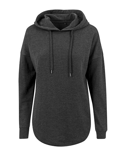 Ladies´ Oversized Hoody Charcoal (Heather)