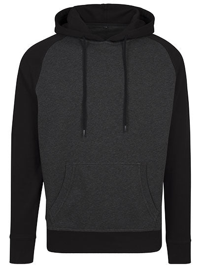 Raglan Hoody Charcoal (Heather)