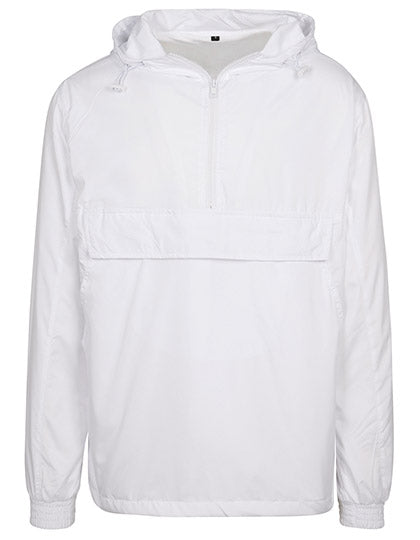 Basic Pull Over Jacket White