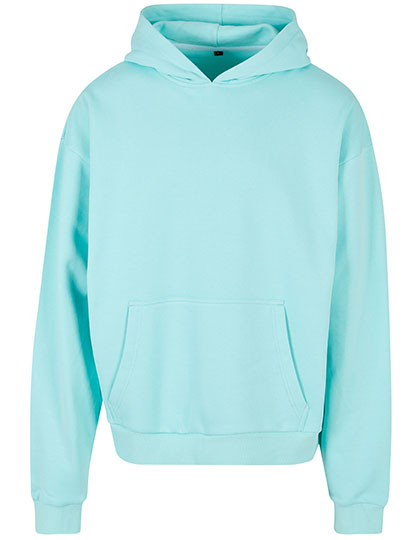 Ultra Heavy Cotton Box Hoody Beryl Blue