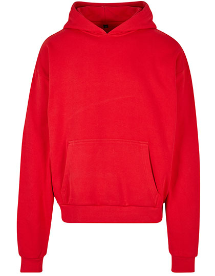 Ultra Heavy Cotton Box Hoody City Red