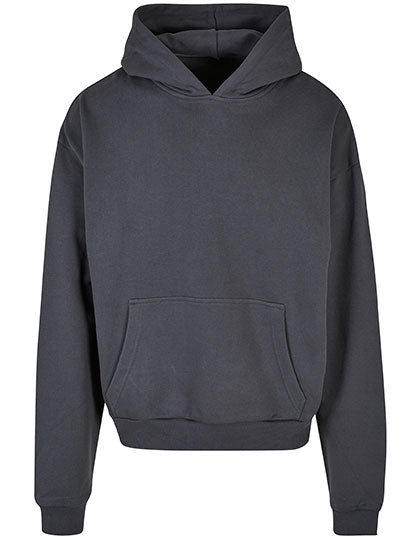 Ultra Heavy Cotton Box Hoody Dark Grey