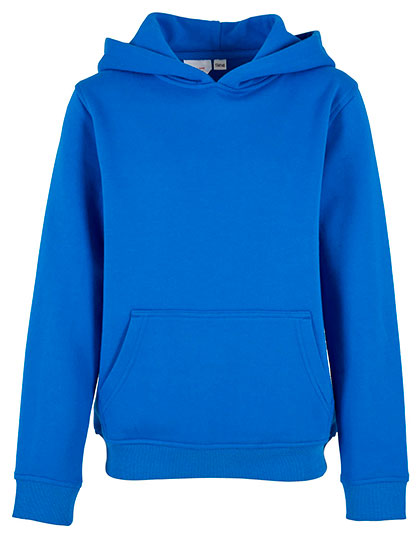 Kids´ Organic Basic Hoody Intense Blue