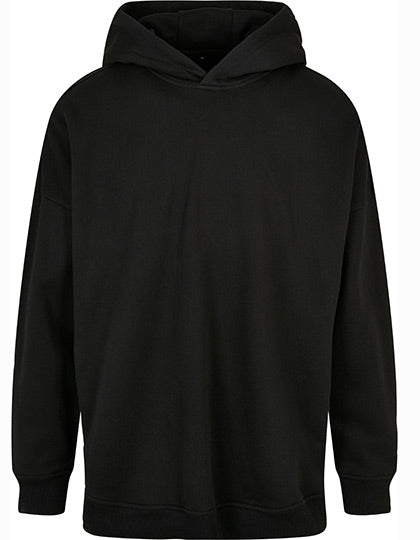 Oversized Cut On Sleeve Hoody Black