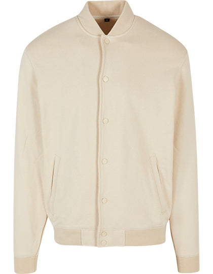 Men´s Heavy Tonal College Jacket Sand
