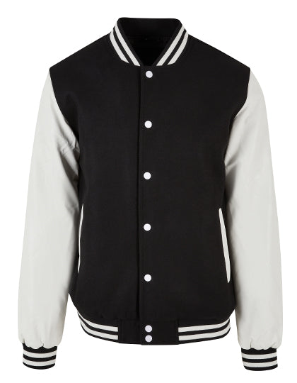 Oldschool College Jacket Black