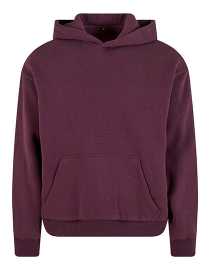 Fluffy Hoody Plum Purple
