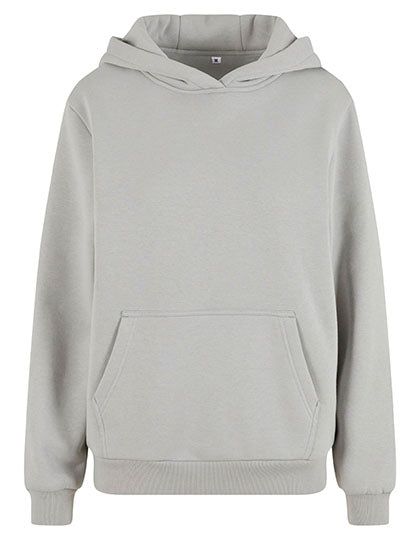 Ladies Fluffy Hoody Light Asphalt