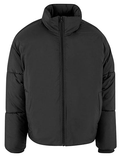 Ladies Loose Puffer Jacket Black