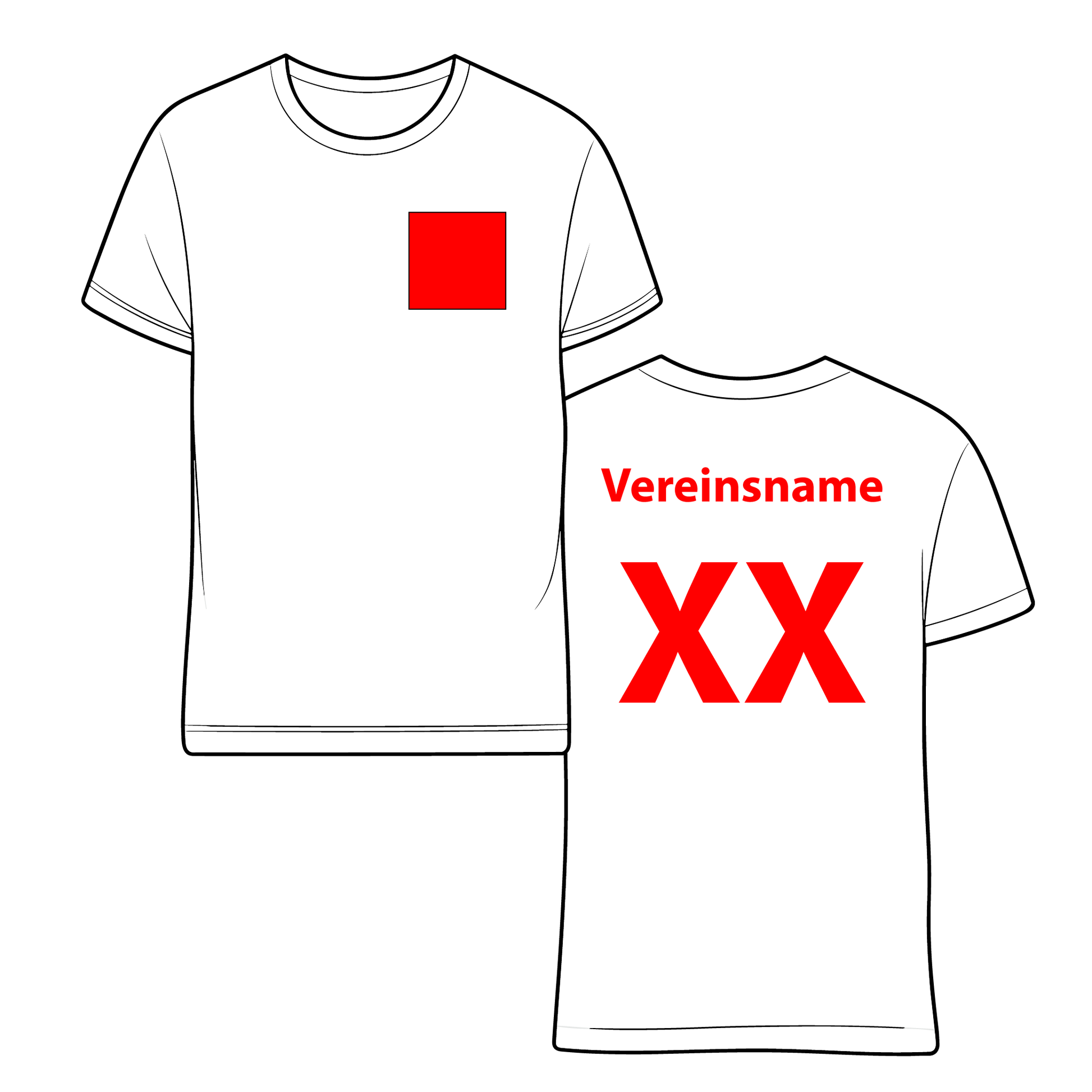 Textildruck Teamsport