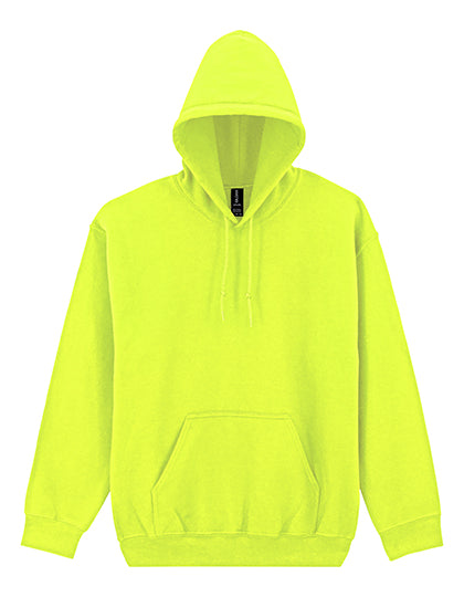 DryBlend® Adult Hooded Sweatshirt Safety Green