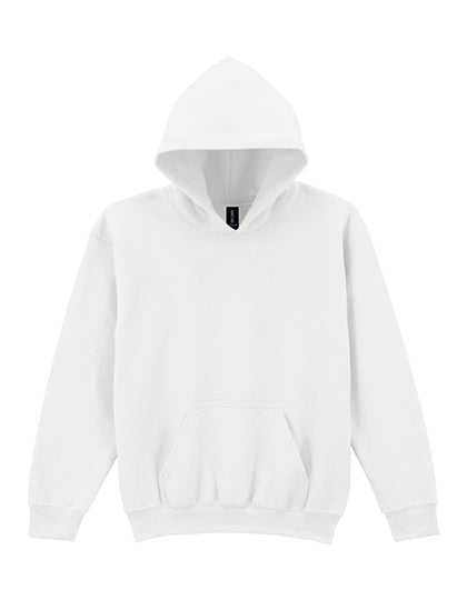 Heavy Blend™ Youth Hooded Sweatshirt White