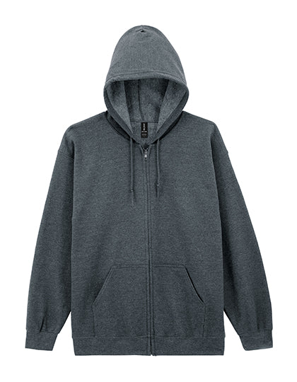 Heavy Blend™ Adult Full Zip Hooded Sweatshirt Dark Heather