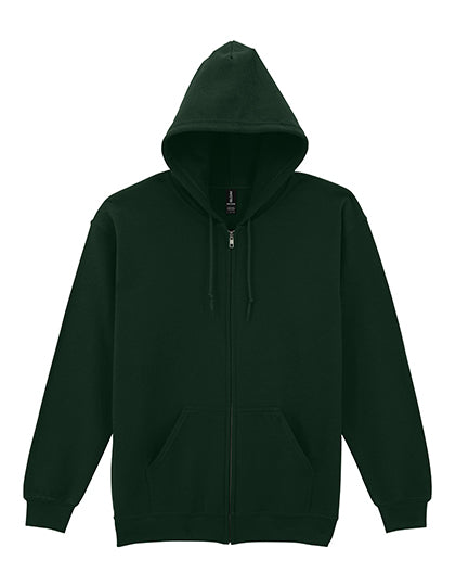 Heavy Blend™ Adult Full Zip Hooded Sweatshirt Forest Green