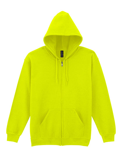 Heavy Blend™ Adult Full Zip Hooded Sweatshirt Safety Green