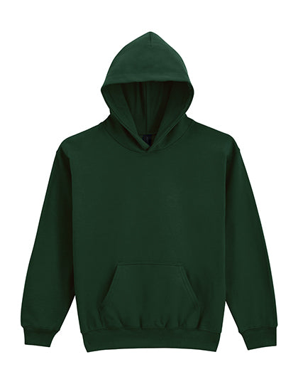 Softstyle® Midweight Fleece Youth Hoodie Forest Green