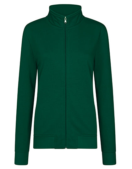 Women´s Premium Full-Zip Sweat Jacket Bottle Green