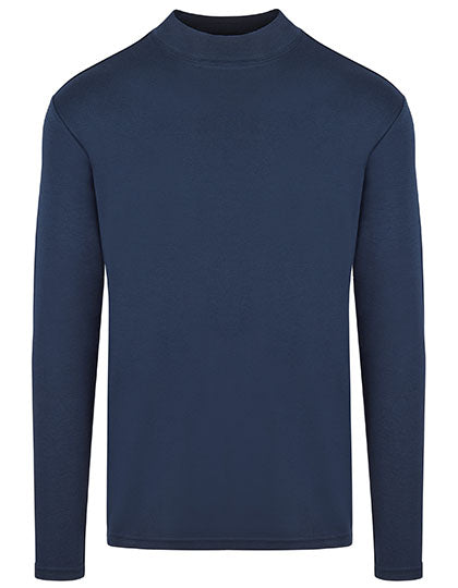 Men´s Premium Highneck Longsleeve Tees Navy