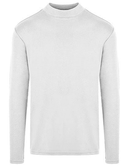 Men´s Premium Highneck Longsleeve Tees White