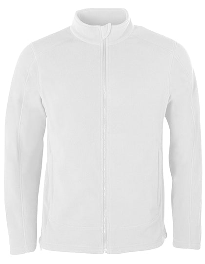 Men´s Full- Zip Fleece Jacket White