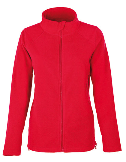 Women´s Full- Zip Fleece Jacket Red