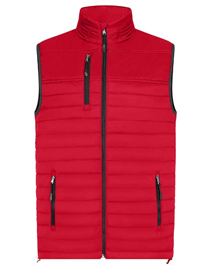 Men´s Hooded Performance Body Warmer Red