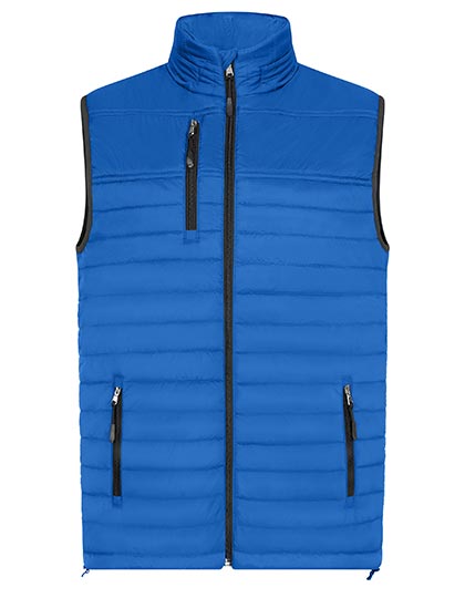 Men´s Hooded Performance Body Warmer Royal Blue